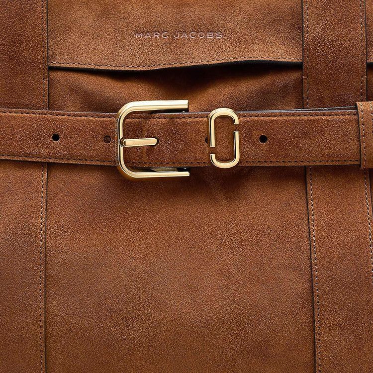 Marc Jacobs Suede Dakota Tote Bag Copper