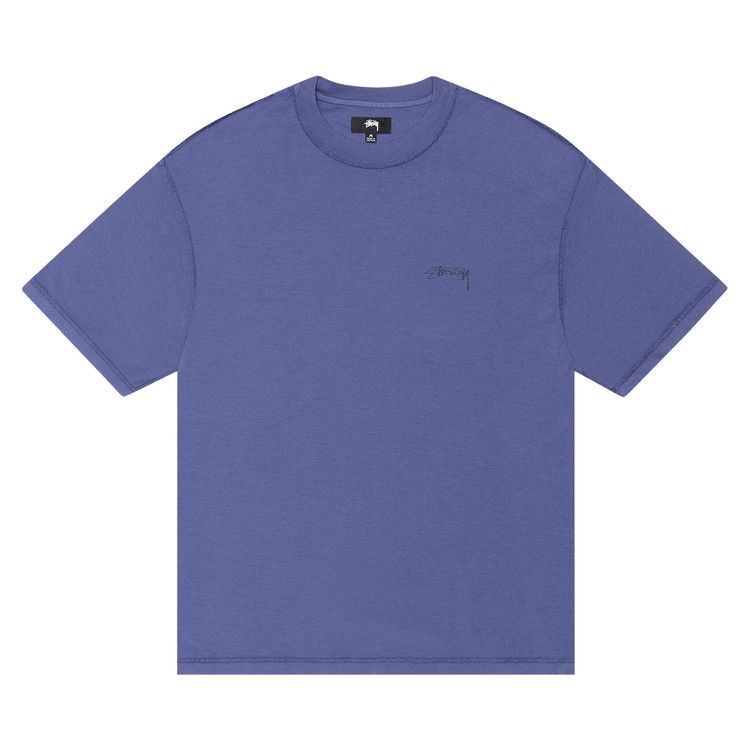 Buy Stussy Lazy Tee 'Vintage Navy' - 1140283 VINT | GOAT