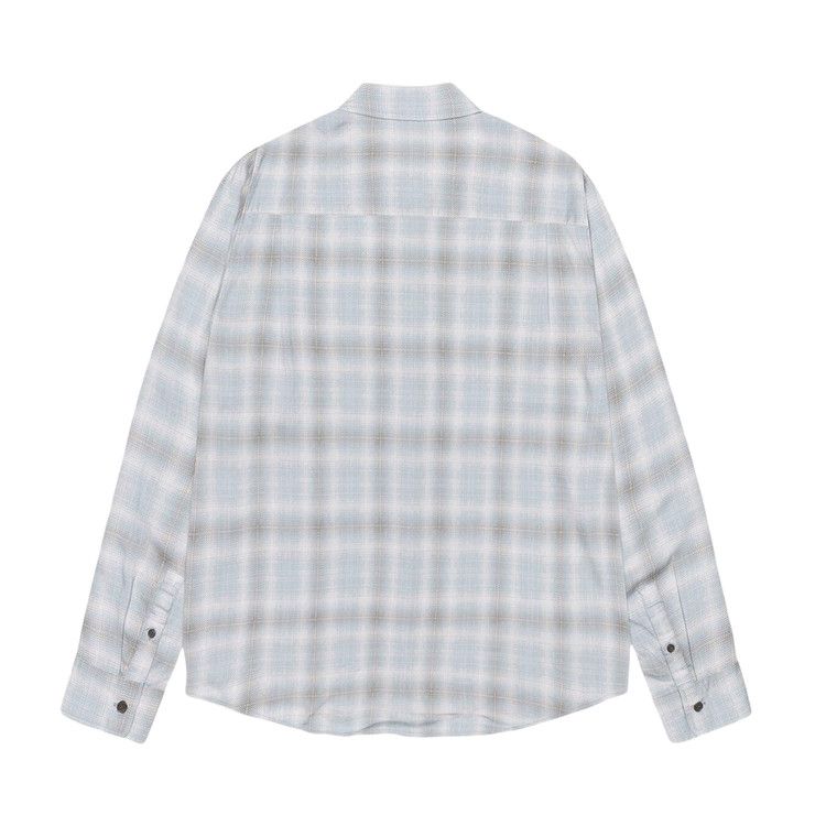 Stussy Matthew Printed Shirt Light Blue