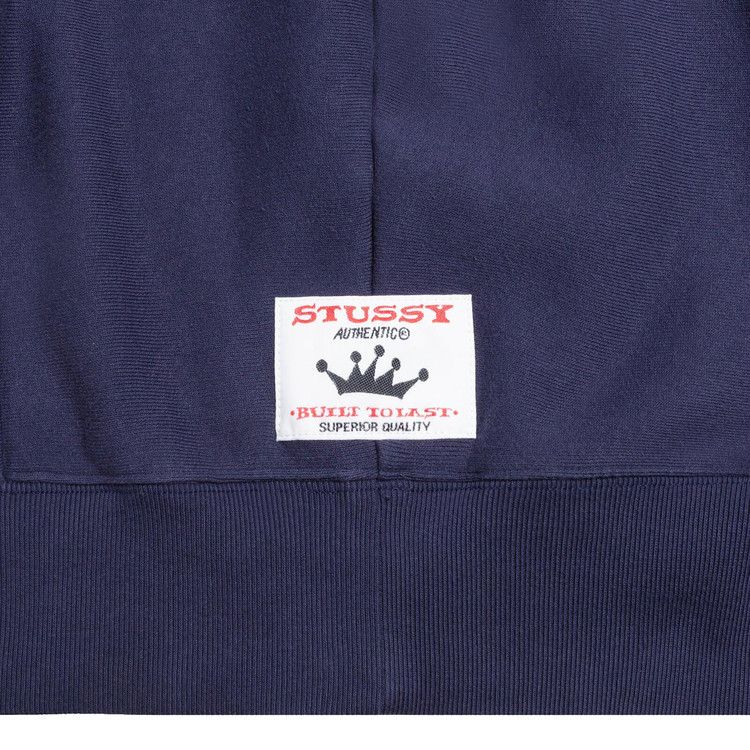 Stussy Two Tone Hoodie 'faded Blue'