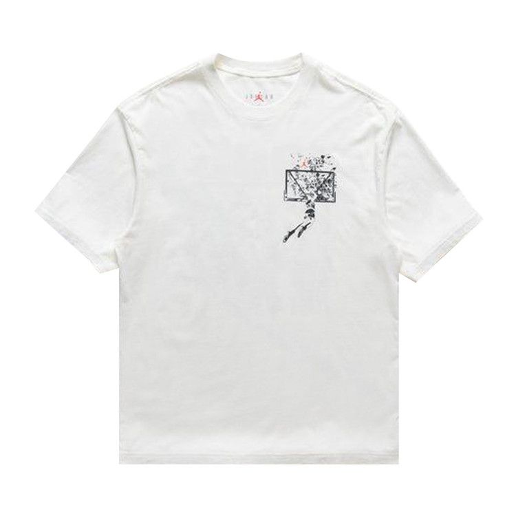 Air Jordan Brooklyn Oversized Graphic T-Shirt Sail/Off Black