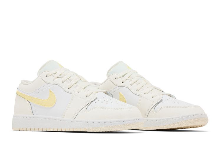 Air Jordan 1 Low Gs Sail Light Laser Orange