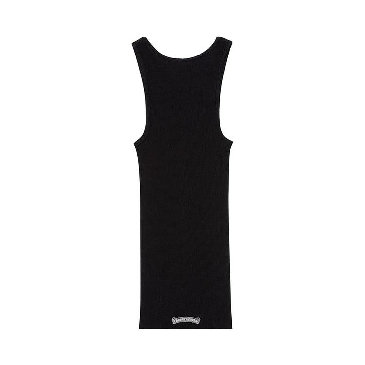 Buy Chrome Hearts Hairy Cross Rib Tank 'Black' - 01383