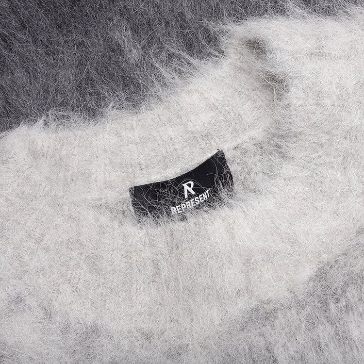 Represent Clo Ombre Knit Sweater 'light Grey'