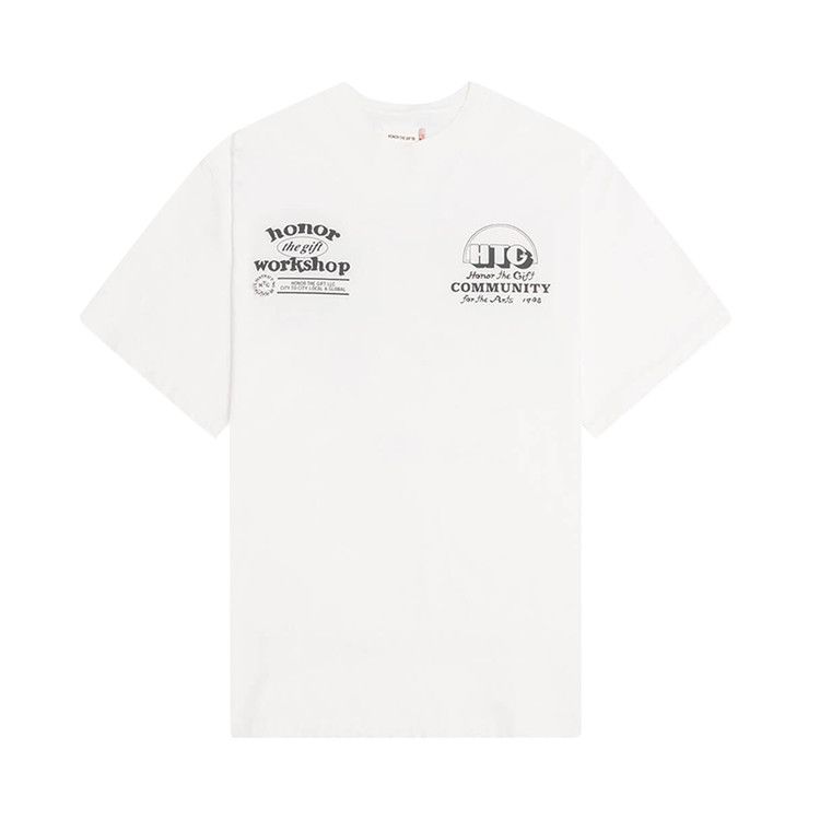 Honor The Gift Honor Workshop T-Shirt 'Bone' — foto 2