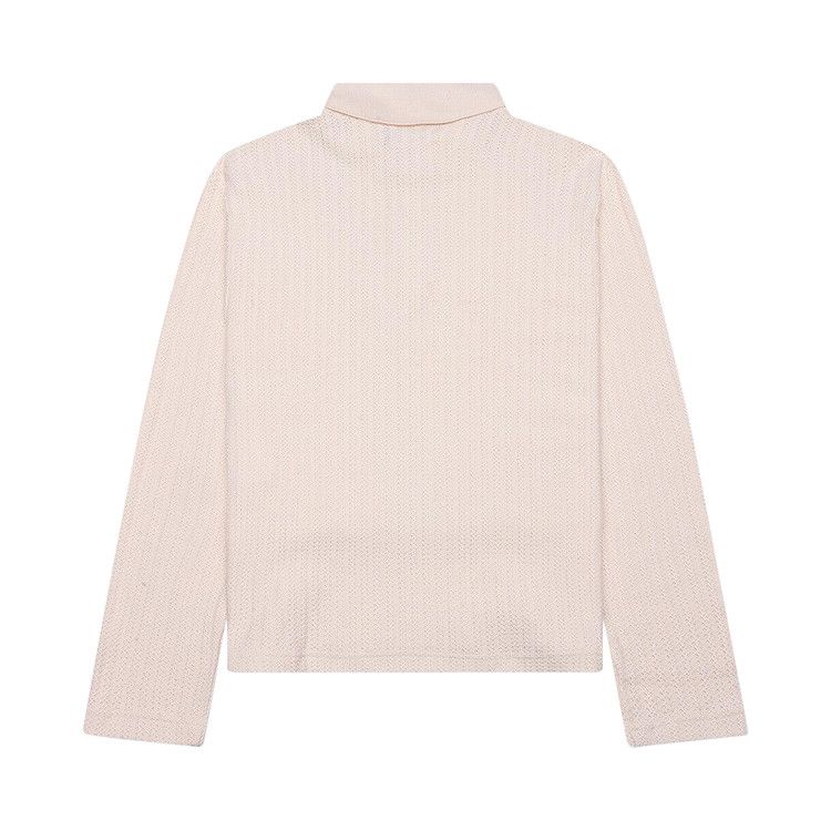 Honor The Gift Long Sleeve Knit Polo 'Bone' — foto 3