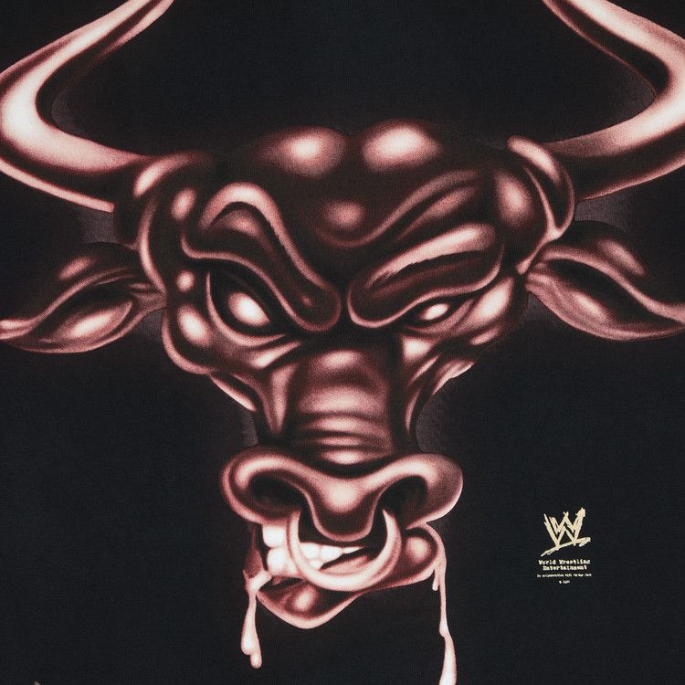 Cactus Jack By Travis Scott X Wwe Know Your Role T-Shirt The Rock 'black'