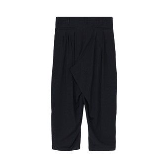 Buy Yohji Yamamoto Pour Homme 12 Tucks Pants 'Black' - HL P07 100
