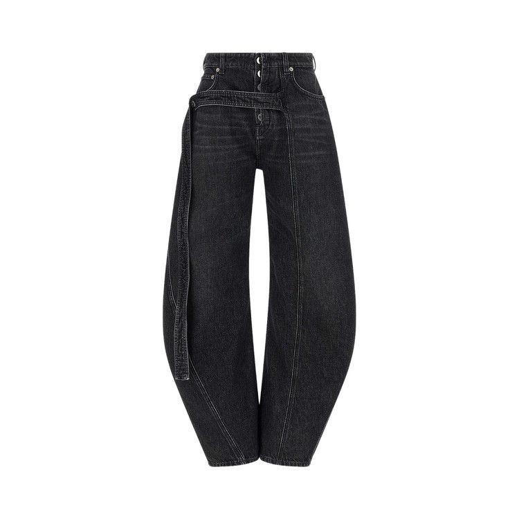 JEAN'S PAUL GAULTIERキラキラ太ステッチストレートラインデニム JEAN
