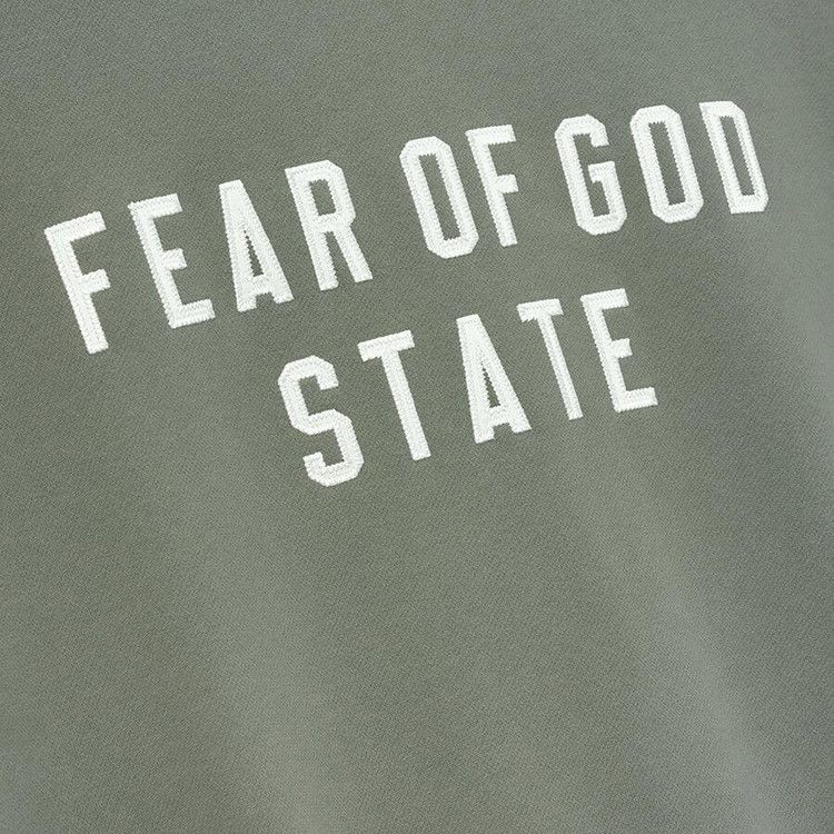 Fear Of God Essentials 90's Crewneck Moss