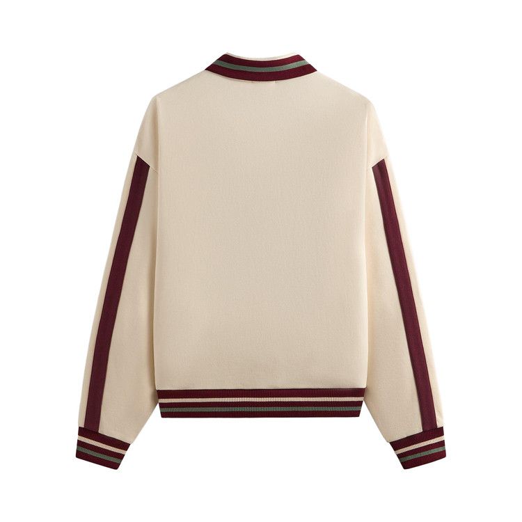 Kith Collegiate Nelson Collared Pullover 'muslin'