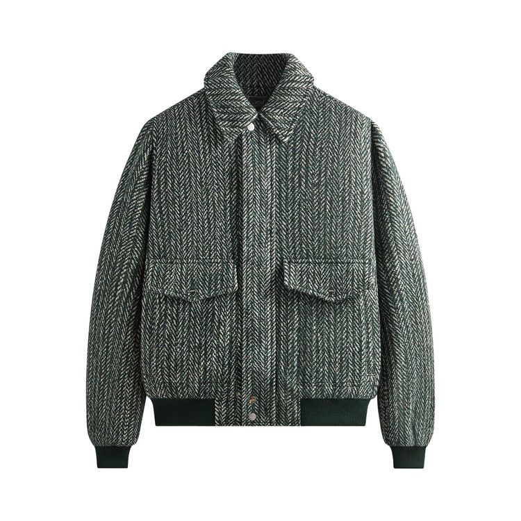 Kith Herringbone Hawthorne Flight Jacket Stadium