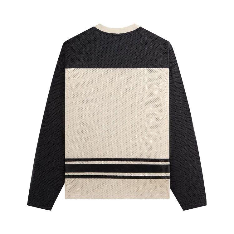 Kith Malik Long-Sleeve Mesh Jersey Sandrift