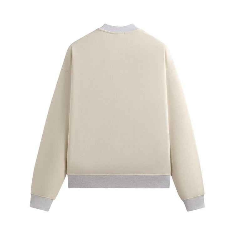 Kith Quarter Zip Terry Nelson Crewneck Sandrift