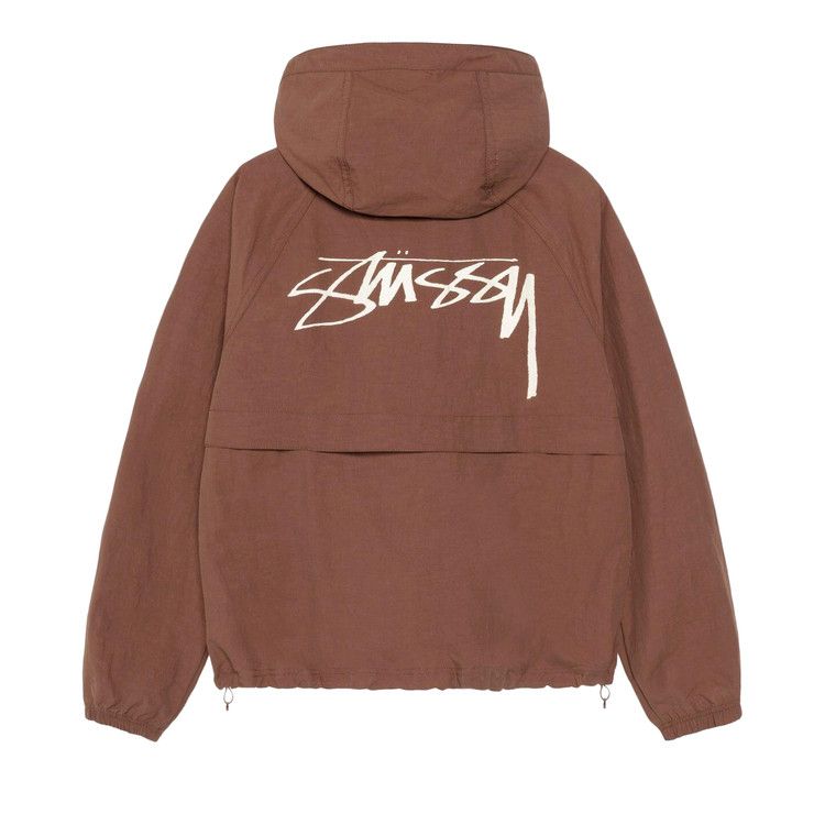 Stussy Nylon Beach Shell Coffee