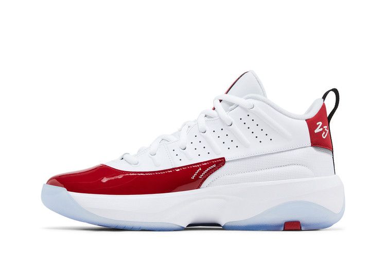 Jordan Max Aura 7 White Gym Red Black — foto 4