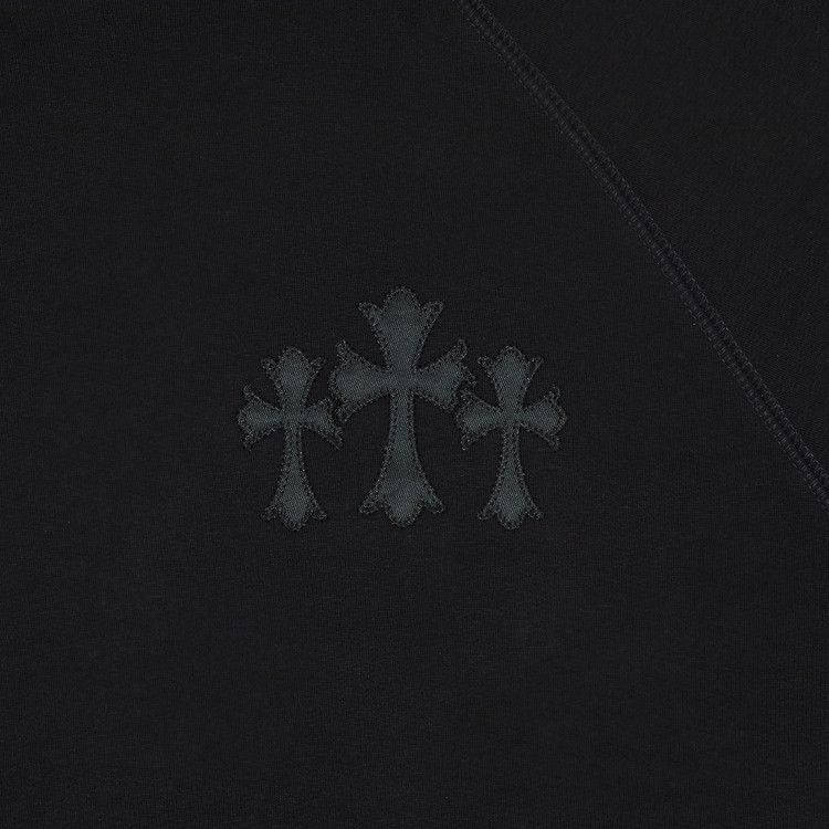Buy Chrome Hearts 711 Cemetery Cross Nylon CH Hoodie 'Black