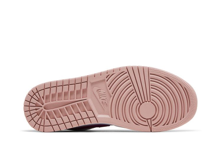 Wmns Air Jordan 1 Low SE 'mismatched - Purple Magenta'