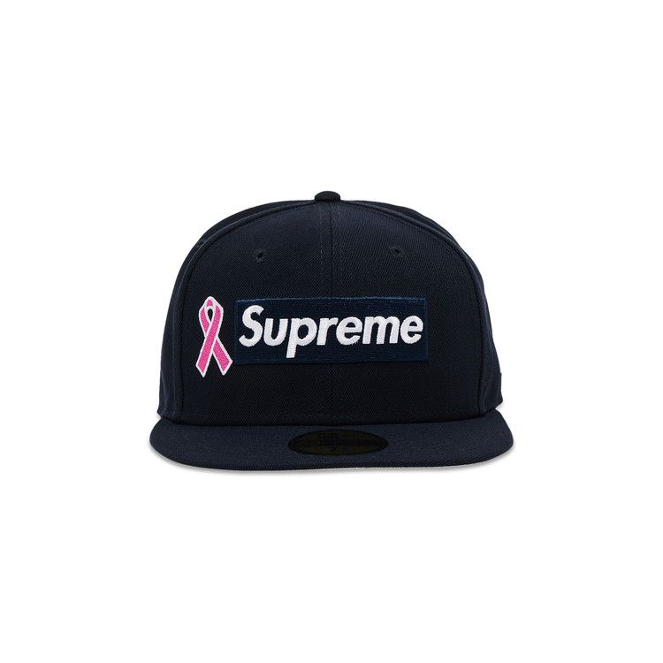 Buy Supreme New Era Breast Cancer Awareness Box Logo 'Navy