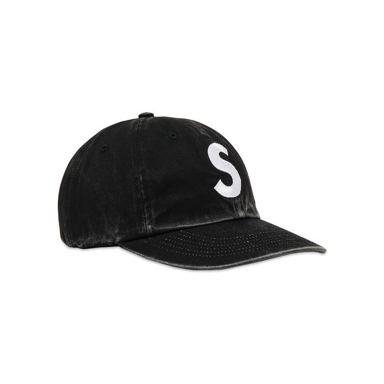 Buy Supreme Pigment Coated 2-Tone S Logo 6-Panel 'Black' - FW25H21