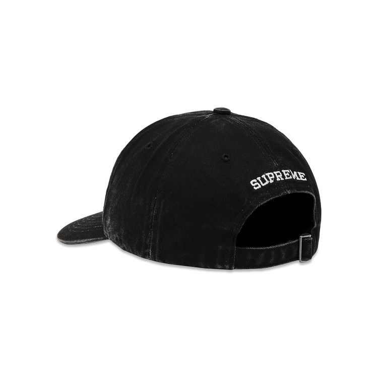 Buy Supreme Pigment Coated 2-Tone S Logo 6-Panel 'Black