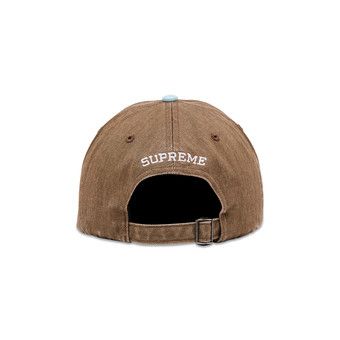 Buy Supreme Pigment Coated 2-Tone S Logo 6-Panel 'Brown' - FW25H21