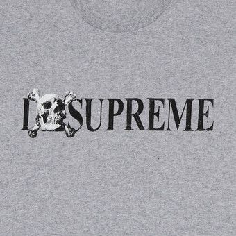 トップス Supreme Split Tee L Heather Grey FW25 Supreme Split Tee (FW25) Heather Grey – Court Order