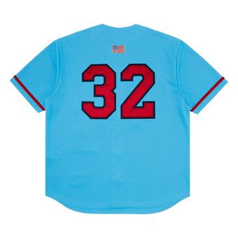 Buy Supreme Swords Baseball Jersey 'Blue' - FW25KN12 BLUE | GOAT
