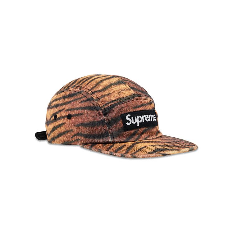 Buy Supreme Washed Chino Twill Camp Cap 'Tiger' - FW25H39 TIGER | GOAT