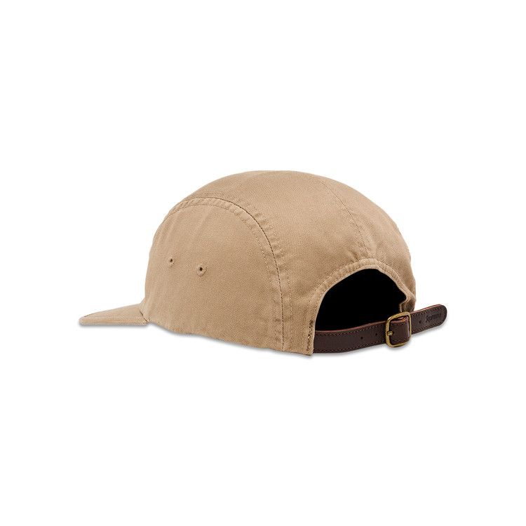 帽子 SUPREME Washed Chino Twill Camp Cap Tan Washed Chino Twill Camp Cap - fall/winter 2025 - Supreme