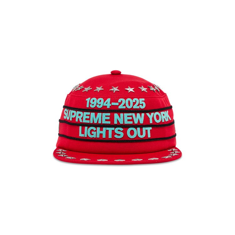 Achetez des Supreme Stars Studded Pillbox Hat 'Red
