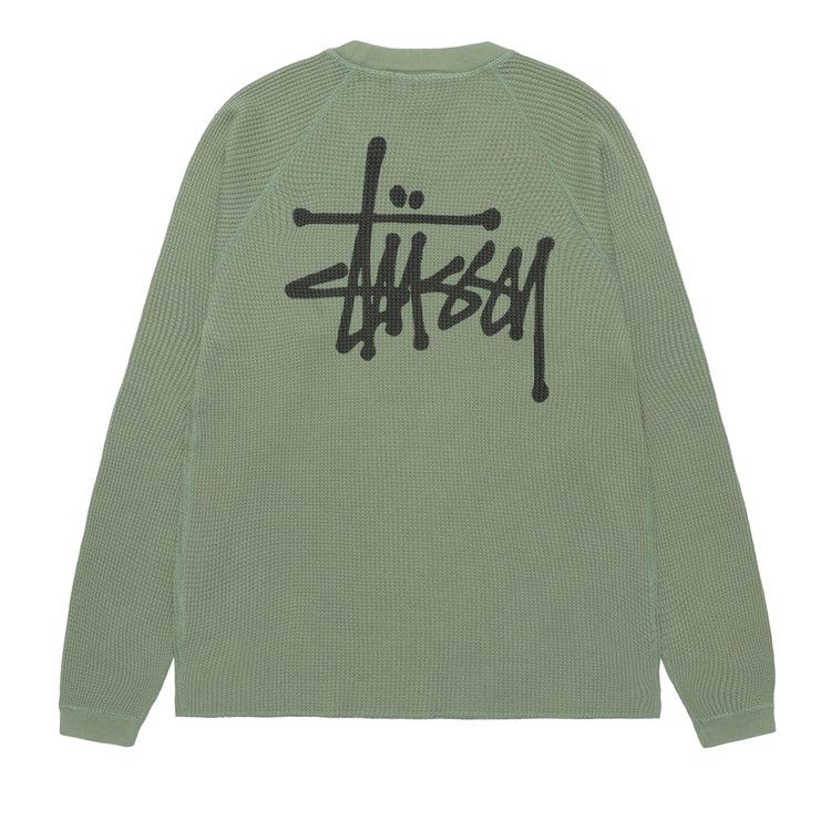 Stussy Basic Thermal 'sage'