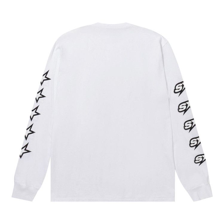 Stussy Speedway Long-Sleeve Tee 'white'
