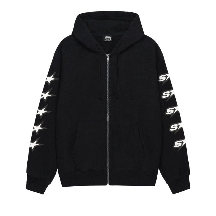 Stussy Speedway Zip Hoodie Black