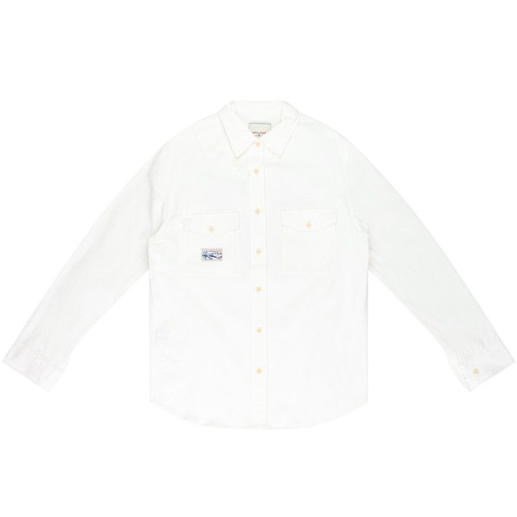 Aimé Leon Dore X New Balance Graphic Trail Button-Down White