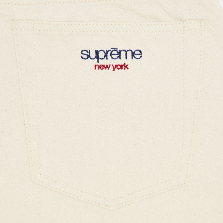Buy Supreme Baggy Selvedge Jean 'Natural' - FW25P26 NATURAL | GOAT