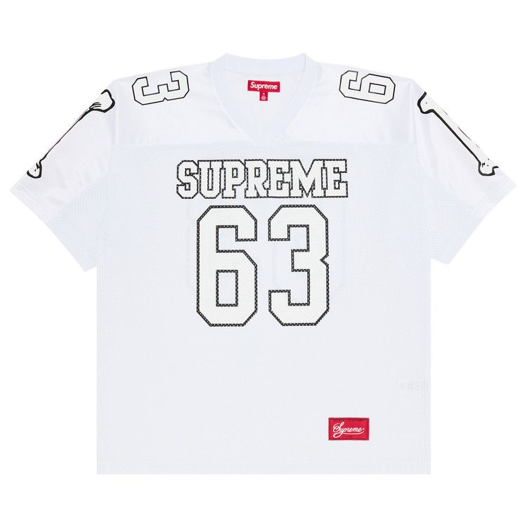 Buy Supreme Bones Football Jersey 'White' - FW25KN15 WHITE | GOAT