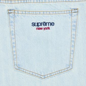 Buy Supreme Baggy Jean 'Light Washed Indigo' - FW25P27 LIGHT
