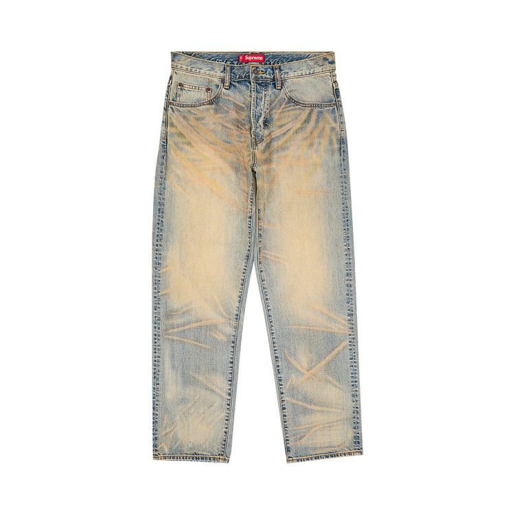 Buy Supreme Regular Jean 'Dirty Indigo' - FW25P21 DIRTY