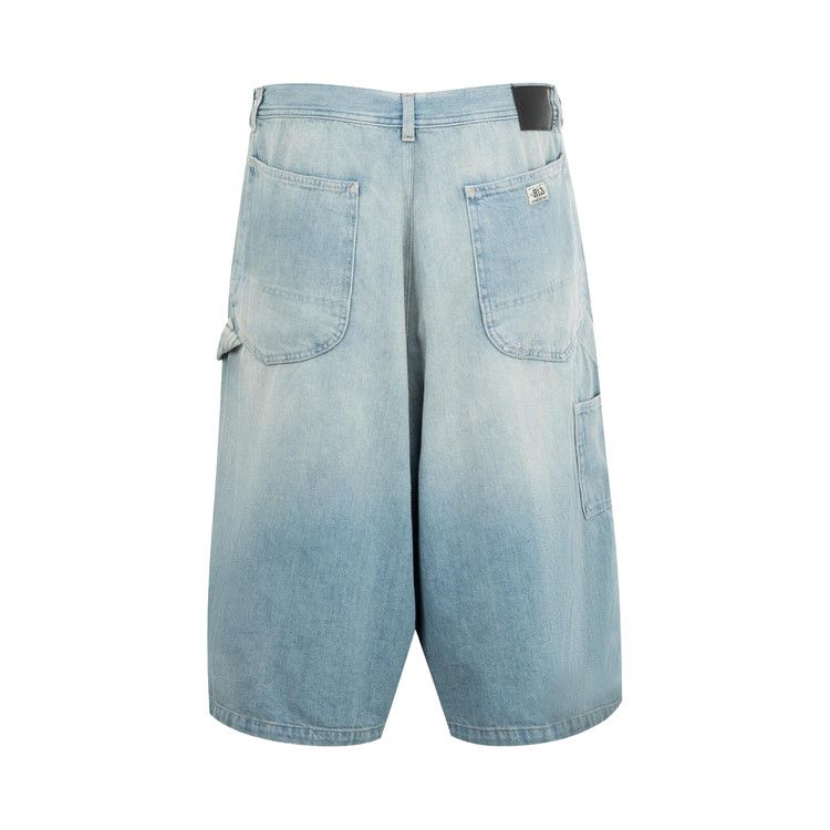 R13 Jesse Carpenter Shorts Toni Blue