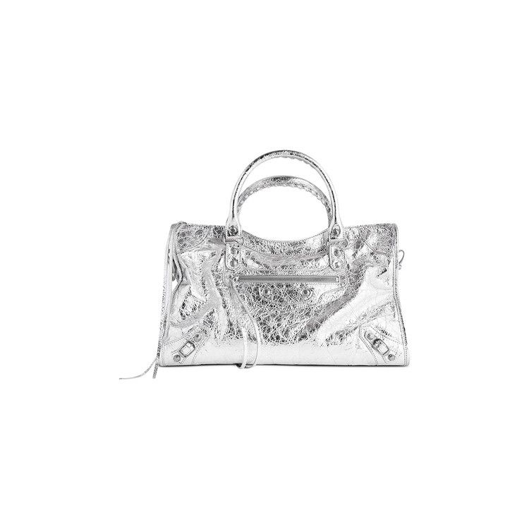 Balenciaga Le City Bag Silver