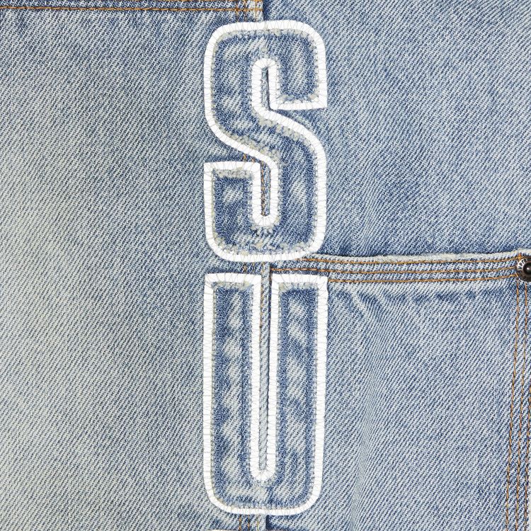 Buy Supreme Reflective Double Knee Pant 'Denim' - FW25P79 DENIM | GOAT