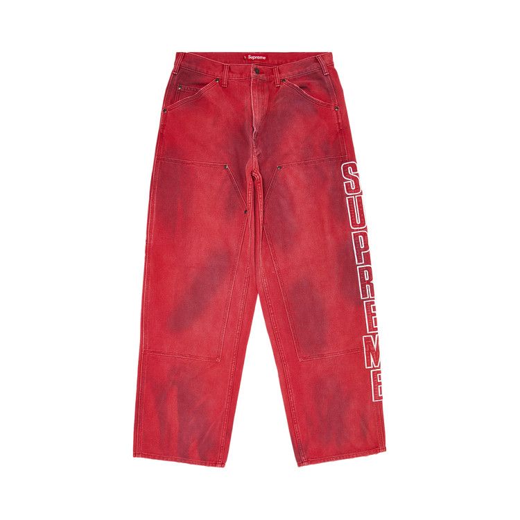Buy Supreme Reflective Double Knee Pant 'Red' - FW25P79 RED