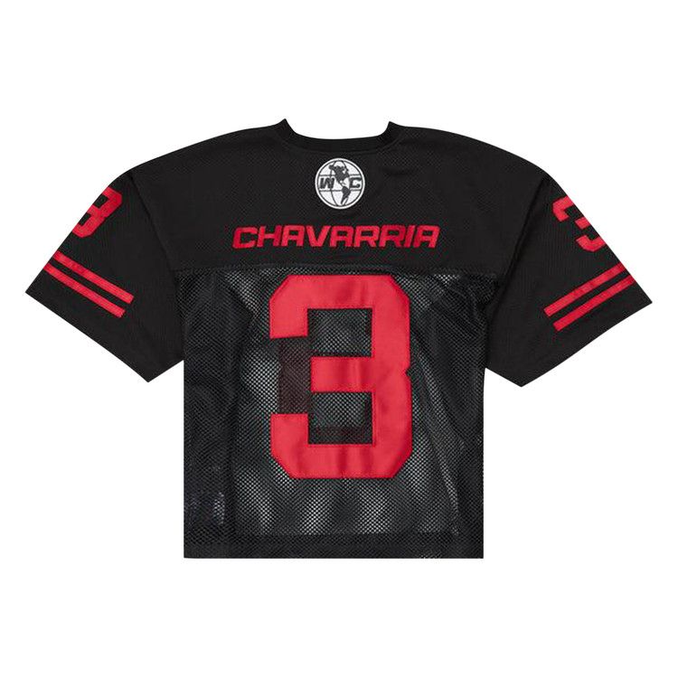 Buy Willy Chavarria Willy Football Jersey 'Black' - WCJSY0149 001
