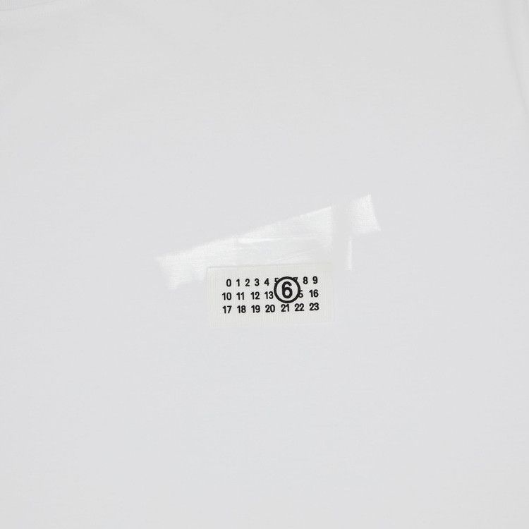Mm6 Maison Margiela Jersey T-Shirt 'optic White'