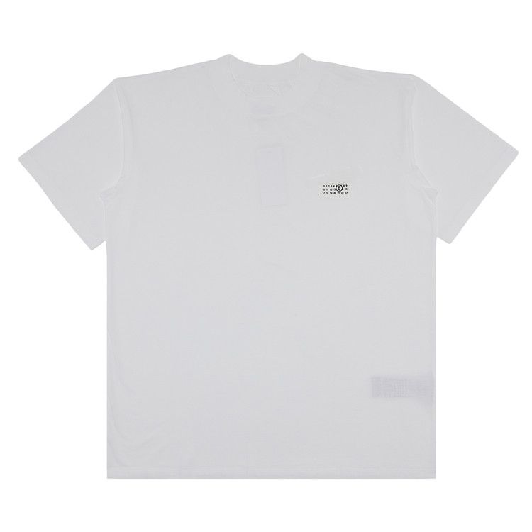 Mm6 Maison Margiela Jersey T-Shirt 'optic White'