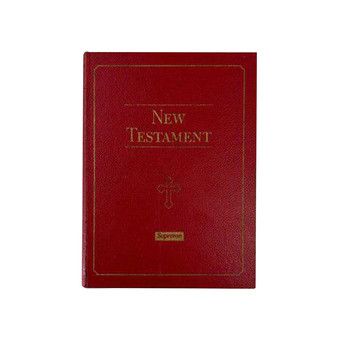 Buy Supreme New Testament Stash Bible 'Red' - 00052 1FW1344SNTSBR