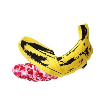 Buy BAPE ABC Camo Andy Warhol Banana Medium Cushion 'Pink' - 00039