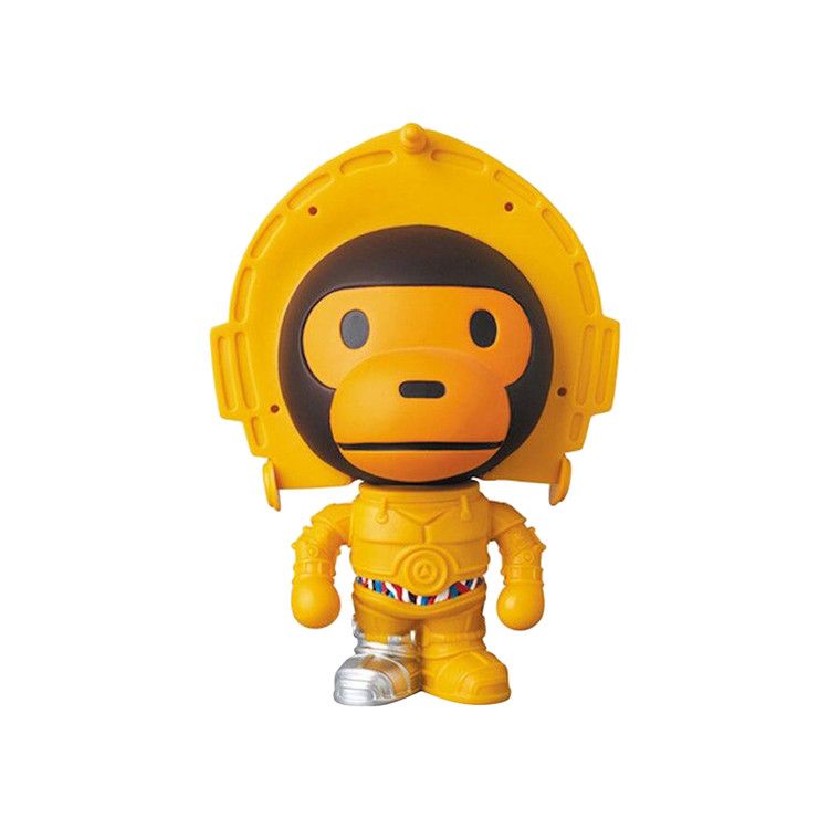 Buy BAPE x Medicom Toy x Star Wars C-3PO Figure 'Yellow' - 00039