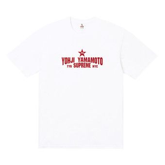 Buy Supreme x Y's Star Tee 'White' - FW25T3 WHITE | GOAT